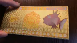 Magikarp 100 Gold Tarot Long Stub Box Hit! Eif Origin 4.0 Non-TCG Pokemon - Image 4
