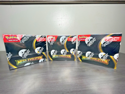 Pokemon TCG Mega Evolution Enhanced Booster Box PROMO BOX-TOPPER NEW SEALED x3🔥 - Image 5
