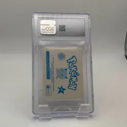 CGC NM/M 8 - Lapras - 115 - 2000 Pokemon Merlin Series 2 Sticker - Cracked Ice - Image 5