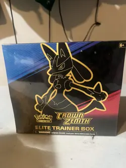 Pokemon TCG: Crown Zenith Elite Trainer Box damaged 820650851476 - Image 1