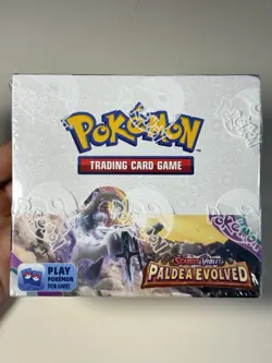 Scarlet & Violet Paldea Evolved Booster Box Pokemon TCG Factory Sealed new - Image 1