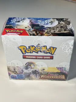 Scarlet & Violet Paldea Evolved Booster Box Pokemon TCG Factory Sealed new - Image 2
