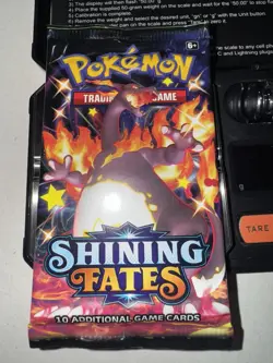 Weighed 21.88g Pokemon SHINING FATES 🔥 Booster Pack Sealed New N1 - Image 3