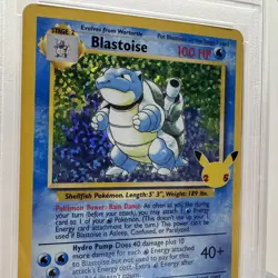 2021 POKEMON CELEBRATIONS CLASSIC COLLECTION #2 BLASTOISE-HOLO - PSA 9 MINT - Image 5