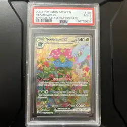 Venusaur EX #198 English 2023 Pokemon Mew EN SIR PSA Mint 9 - Image 1