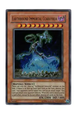 Yugioh- 1X Earthbound Immortal Ccarayhua - Ultra Rare - Unl - SOVR-EN024 - NM - Image 1