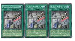 Yugioh- 3X Machine Assembly Line - Common - Unlimited - ABPF-EN057 - Light Play - Image 1