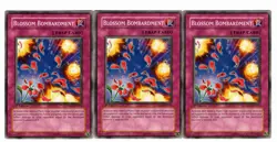 Yugioh- 3X Blossom Bombardment - Common - 1st Edition - TSHD-EN074 - Light Play - Image 1
