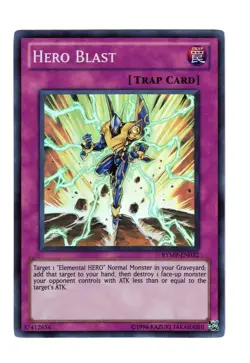 Yugioh- 1X Hero Blast - Super Rare - Unlimited - RYMP-EN032 - Near Mint - Image 1