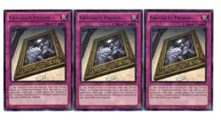 Yugioh- 3X Grisaille Prison - Rare - Unlimited - SHSP-EN078 - Light Play - Image 1