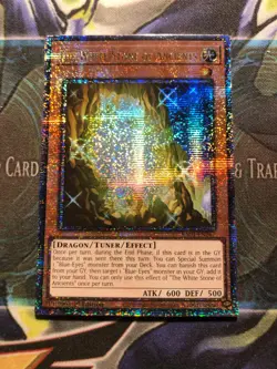 * THE WHITE STONE OF ANCIENTS * QUARTER CENTURY SECRET RARE RA04-EN267 YUGIOH! - Image 1
