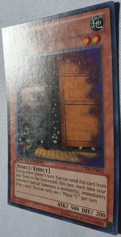 Yugioh 1x MAXX "C" CT09-EN012 Super Rare Limited Edition Near Mint - Image 5