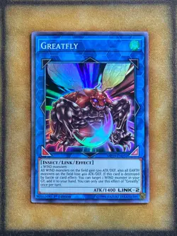 Yugioh Greatfly MP19-EN032 Super Rare 1st Ed NM - Image 1