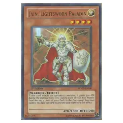 Jain, Lightsworn Paladin Yu-Gi-Oh! RYMP-EN096 1st Ultra Rare - Image 1