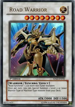 Yugioh Road Warrior 5DS2-EN041 1st Edition Ultra Rare NM - Image 1