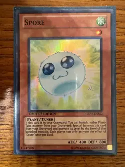 Yugioh Spore - GENF-ENSE2 - Super Rare - Limited Edition MP - Image 1