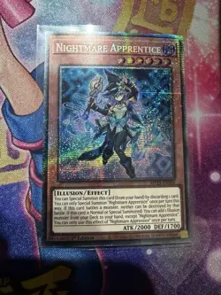 Nightmare Apprentice - MP25-EN004 - Starlight Rare YuGiOh - Image 1
