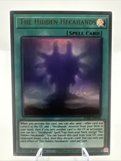 Yu Gi Oh Phantom Revenge The Hidden Hecahands PHRE-EN008 Ultra Rare - Image 1