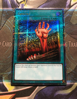 *** FISSURE *** QUARTER CENTURY SECRET RARE RA03-EN084 YUGIOH! - Image 1