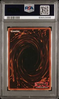 Yu-Gi-Oh! Blockman, Secret Rare, 2007, DPK-ENSE1, Limited, PSA 7 - Image 2