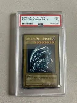 2002 Blue-Eyes White Dragon SDK-001 Starter Deck: Kaiba Unlimited Holo Yu-Gi-Oh! - Image 1