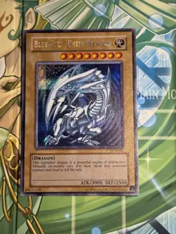 YuGiOh DDS Blue Eyes White Dragon Handmade - Image 1