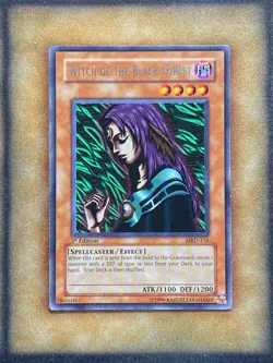 Yugioh Witch of the Black Forest MRD-116 Rare 1st Ed LP - Image 1
