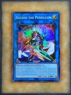 Yugioh Exceed the Pendulum AGOV-EN045 Super Rare 1st Ed NM - Image 1