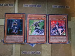 YUGIOH SILENT SWORDSMAN LV3 RDS 1ST NM + LV5 FET 1ST VLP + LV7 WC5 UNLIMITED VLP - Image 2