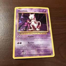 Mewtwo 51/108 Cracked Ice HOLO - Pokemon Evolutions Pokemon Card - Image 1