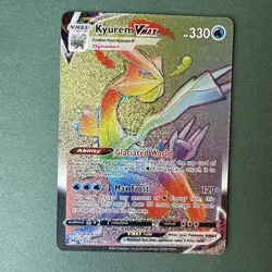 Pokemon TCG Kyurem VMAX Full Art Secret Rare Card Lost Origin 197/196 - Image 1