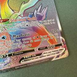 Pokemon TCG Kyurem VMAX Full Art Secret Rare Card Lost Origin 197/196 - Image 2