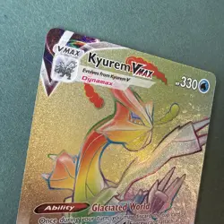 Pokemon TCG Kyurem VMAX Full Art Secret Rare Card Lost Origin 197/196 - Image 3