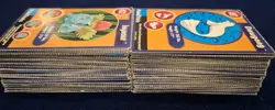 1999 Burger King Pokemon Cards Lot Of 145 Promo Trivia Poketrivia Used - Image 4
