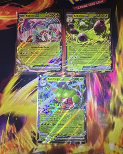 Arboliva, Rabsca, & Yanmega ex (Lot of 3) Holo Destined Rivals Pokemon Cards 🔥 - Image 1