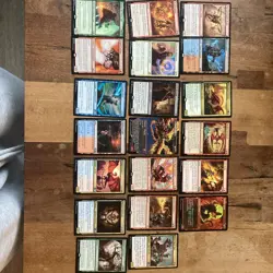 Magic: The Gathering Card Lot - All Cards Shown - MTG Collection (steam Vents) - Image 1
