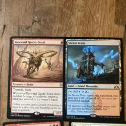Magic: The Gathering Card Lot - All Cards Shown - MTG Collection (steam Vents) - Image 2