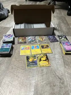 Pokemon Card Collection Lot With Bulk And Super Good Singles - Image 1