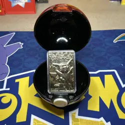 Pokemon 1999 Vintage 24K Gold Plated Pikachu Card Burger King Limited Edition - Image 3