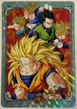 Carte Dragon Ball Super Battle Carddass Hondan Card DBZ HS Hors Serie 05 - Image 1