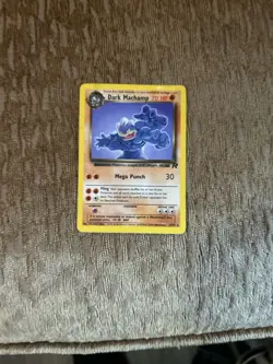 Dark Machamp 27/82 Team Rocket 2000 WOTC Rare Pokemon Card LP - Image 5