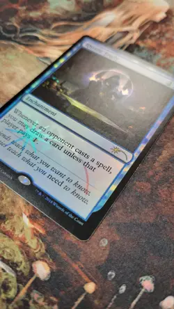 MTG Rhystic Study FOIL NM/Mint Near Mint Judge Promo - Image 3