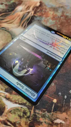 MTG Rhystic Study FOIL NM/Mint Near Mint Judge Promo - Image 5