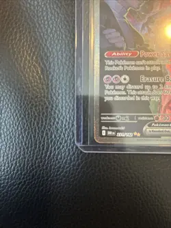 Pokemon TCG Team Rockets Mewtwo EX Full Art English Edition Card 213/182 - Image 4