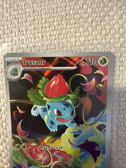 Pokemon TCG Ivysaur Mega Evolution Reverse Holo Card 134/132 - Image 3