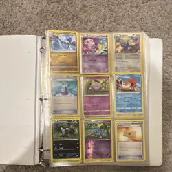 Pokemon TCG Binder Lot - Dragonair, Drifloon, Ambipom, Koffing, Kingler Cards - Image 1