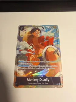 Monkey.D.Luffy Premium Collection Best Selection Vol. 3 P-075 One Piece card - Image 1