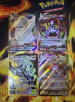 Pokemon VMAX (Lot of 4) Holo Sword & Shield Pokemon Cards NM 🔥🔥 - Image 1