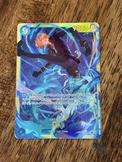 One Piece CCG Sanji OP06-119 Wings of the Captain Foil Card - Image 1