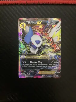 M Absol EX XY63 XY Black Star Promo Holo Rare Pokemon TCG Card NM - Image 1